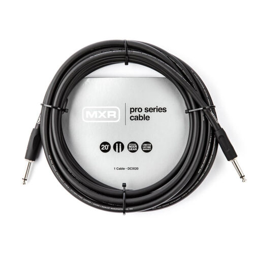 Cable Dunlop DCIX-20 Professional 6m Recto/Recto