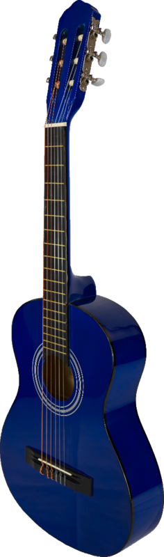 Guitarra Rocio C7 (1/2) Cadete 85 Cms Azul