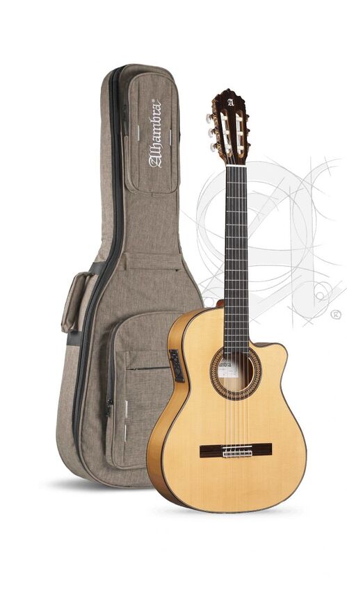 Guitarra Semi-acstica Alhambra 7 Fc CW / CT