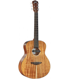 Guitarra Mini Camper Koa Acústica Electrificada Veelah MC-KOA-E