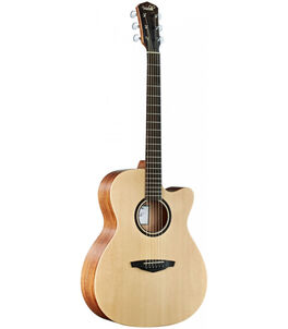 Guitarra Acústica Veelah V1-OMCE Cutaway Electrificada