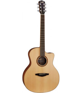 Guitarra Acústica Veelah V3-GACE2W Cutaway Electrificada