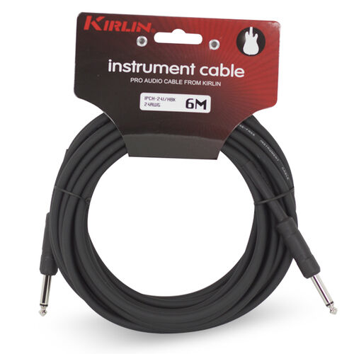Cable Standart Instrumento Ipch-241-10M Jack - Jack 24 Awg Kirlin 001 - Negro