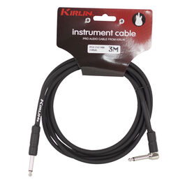 Cable Standart Instrumento Ipch-242-3M Jack - Jack Ang 24Awg Kirlin Negro