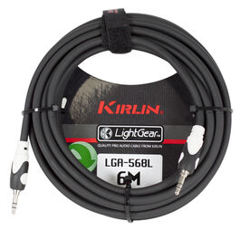 Cable Audio Lga-568L-3M Mini Jack M - Mini Jack M Kirlin Negro