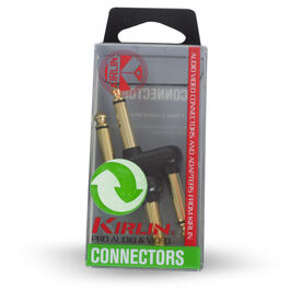 Adaptador Pedal 1/4 - 1/4 Mono Asimetrico Kirlin 2631Bgzx2P