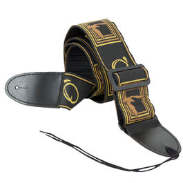 Bandolera Negra Guitarra N. 10 Diseño Aguila Ortola