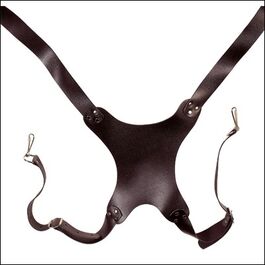 Correa Bombo Cruzada Espalda 675 Ortola Blanco