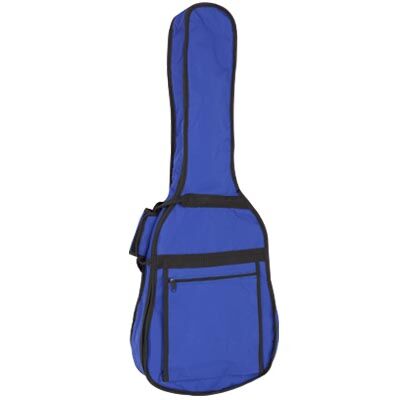 Funda Guitarra Clasica 5mm Ref. 23 Mochila Con Logo Ortola 015 - Azul