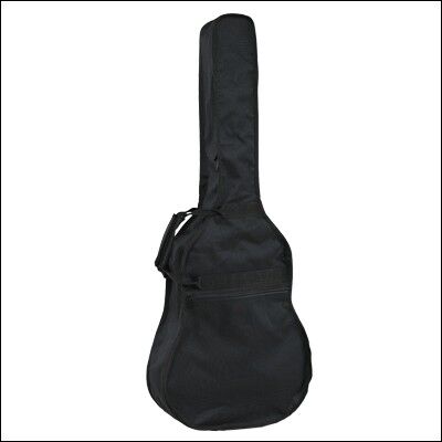 Funda Guitarra Cadete 3/4 Ref. 20-B Mochila Con Logo Ortola 001 - Negro