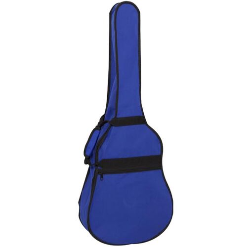 Funda Guitarra Cadete 3/4 Ref. 20-B Mochila Con Logo Ortola 015 - Azul