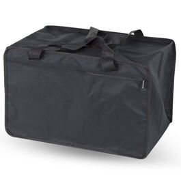 Funda Cajon 50X31X31 cms Nylon Sam 385 con Logo Negro Ortola Funda Cajon 50X31X31 cms Nylon Sam 385 con Logo Negro Ortola
