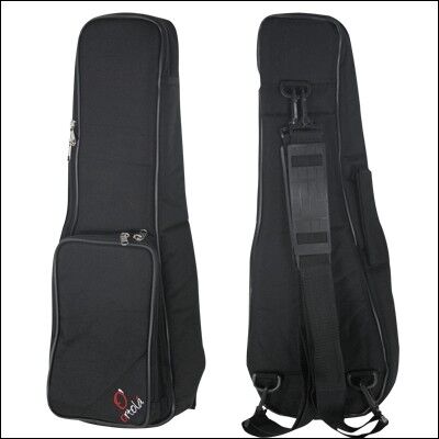 Funda Guitarrico Aragon 4 Cuerdas-20mm.Mochila Ortola Negro