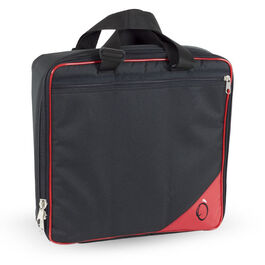 Funda Mesa Mezclas 35X35X10 cms 20mm Amb Ortola Negro y Rojo Funda Mesa Mezclas 35X35X10 cms 20mm Amb Ortola Negro y Rojo