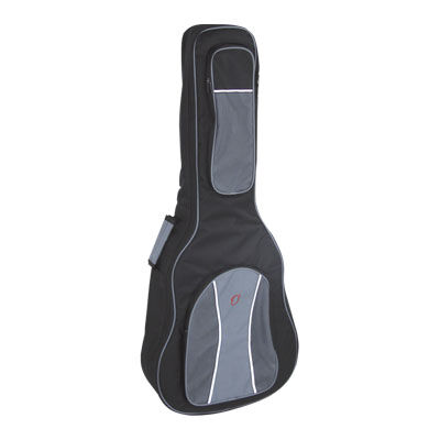 Funda Guitarra Jumbo 20mm Mochila Ortola 001 - Negro