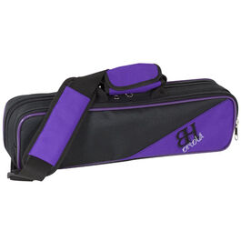 Estuche Flauta Travesera Hb390 Cb Ortola Negro y Morado