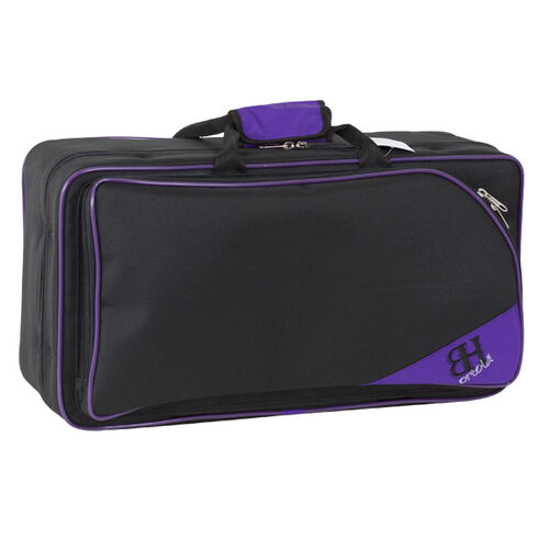 Estuche Trompeta Hb102 Mochila Ortola Negro y Morado