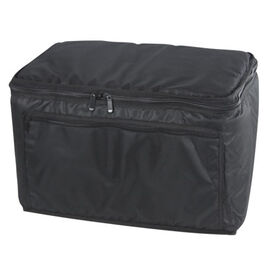 Funda Cajon 49X30X31 cms 10mm Polietileno Mochila Negra sin Logo Ortola