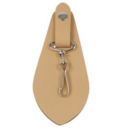 Colgador Corneta Piel Ortola Marron