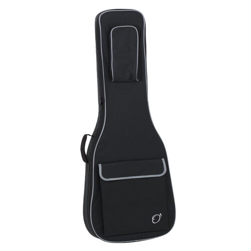 Funda Guitarra Electrica 20mm Pe Ref. 47 Mochila Sin Logo Ortola 081 - Negro/gris