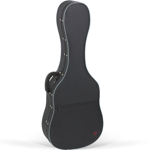 Estuche Guitarra Clasica Styrofoam Ref. Rb615 Con Logo Ortola 081 - Negro/gris