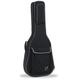Funda Guitarra Cadete 3/4 47 Mochila sin Logo Ortola Negro Gris