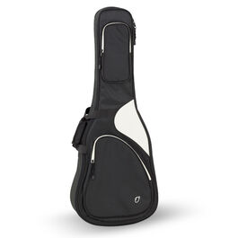 Funda Guitarra Clasica 20mm PE 49-B Mochila con Logo Ortola Negro y Blanco