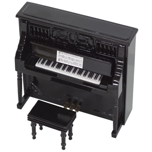 Mini Piano Vertical 14.5X12X5.5 Cms Dd012 Ortola 099 - Standard