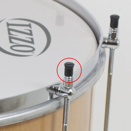 Taco Goma Varilla Surdo Izzo Mp444991 Izzo Negro