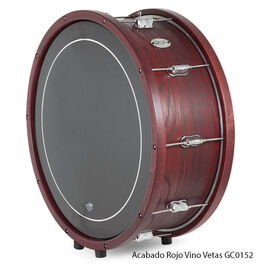 Bombo Marcha 60X22Cm Stf2641 Cover STF Classic Cover Rojo Vetas