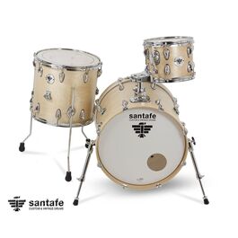 Set Compact Santafe 18X15/14X14/10X8 Sc0001 Santafe Drums Miel