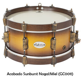 Redoblante Magest 35X16 Quadura 04706 Gonalca Suburst Nogal Miel