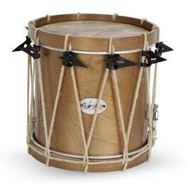 Tamboril Vasco/Vasko Cuerda 25X25Cm 04350 Gonalca Nogal Claro