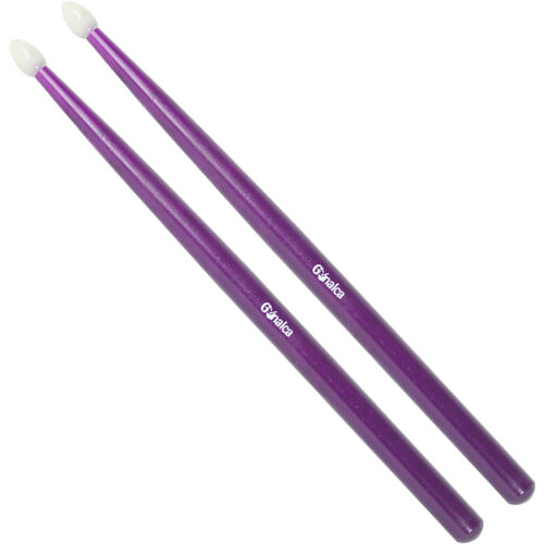 Baqueta Tambor Bola Nylon Duro Par Ref. 02081 Gonalca 131 - Gc0071 morado claro