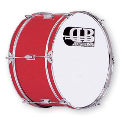 Bombo Banda 20X10 Db0047 DB Percussion 005 - Rojo