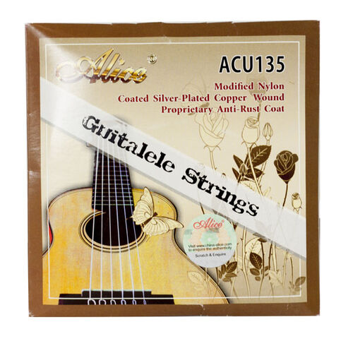 Juego Cuerdas Guitarlele Acu135 Alice 099 - Standard