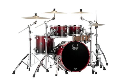 Bateria Mapex Saturn Renew Sr504xrq Scarlet Fade