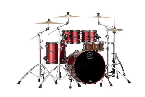 Bateria Mapex Saturn Evolution Se504xbbpa Tuscan Red