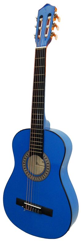 Guitarra Rocío C16 (3/4) Tamaño Cadete 90 Cms Azul