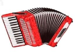 Acordeón Estrella 30/48 Rojo