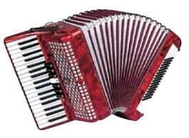 Acordeón Estrella 37/96 Rojo