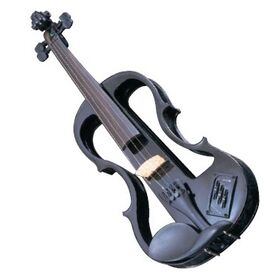 Violín Electrificado Carlo Giordano Ev202 4/4 Negro