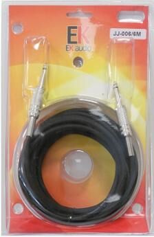 Cable para Guitarra Ek Jack-Jack Recto Jj0063