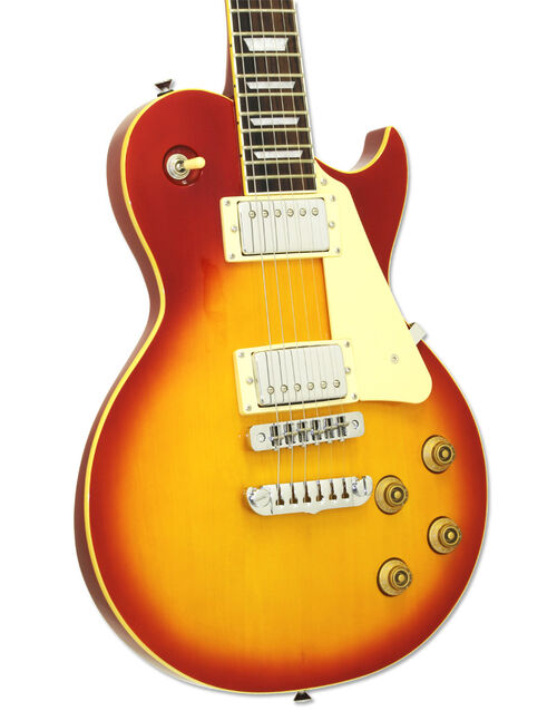 Guitarra Elctrica Aria Serie Pe 350std Aged Cherry Sunburst