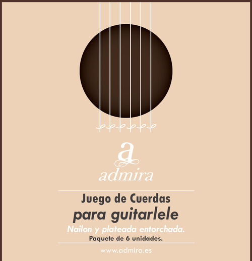 Juego De Cuerdas Admira Para Guitarlele
