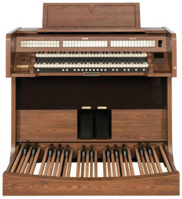 Organo Unico Clv4 Roble Oscuro Viscount