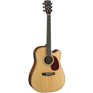 Cort Guitarra Electroacustica de 6 Cuerdas Mr710f Ns