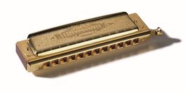 Hohner Armónica Cromática Super Chromonica Gold C