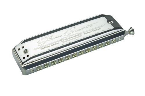 Hohner Armónica Cromática Silver Concerto