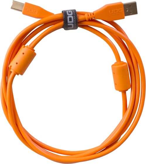 UDG Cable Usb U95002or - Ultimate Audio Cable Usb 2.0 A-B Orange Straight 2m